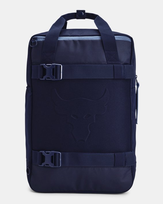 Project Rock Box Duffle Backpack, Blue, pdpMainDesktop image number 0